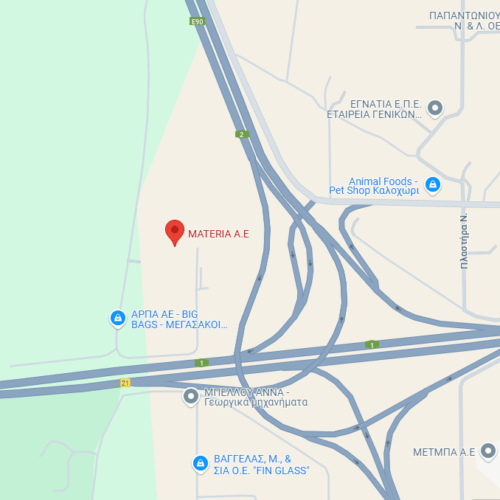 materia ανάχωμα